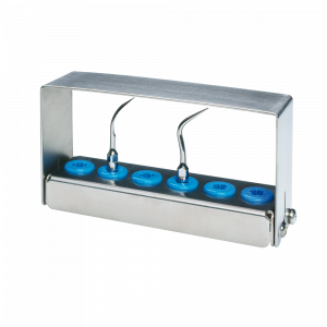 Bohrerständer eckig, für 6 ZEG-Aufsätze, silber