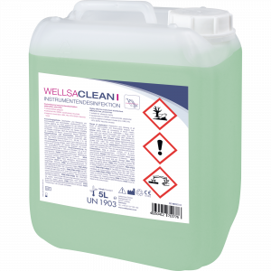 wellsaclean I Instrumentendesinfektion, 5 Liter Kanister