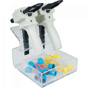 Pistolenhalter für 2 Pistolen C023, Acryl, transparent