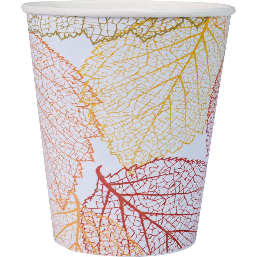 WELLSACUP Pappbecher 300ml Mit Deckel - 100 Stück Natur Kraftpapier